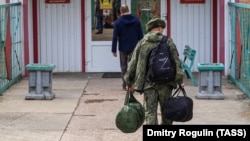 Мобилизованные в Волгограде. Архивное фото