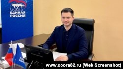 Радник російського глави Криму Сергія Аксьонова Сергій Лапенко