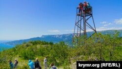 Оглядова вежа у Верхній Масандрі