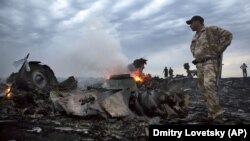 Уламки збитого «Боїнга» рейсу MH17, 17 липня 2014 року