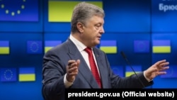 Президент України Петро Порошенко. Брюссель, 9 липня 2018 року