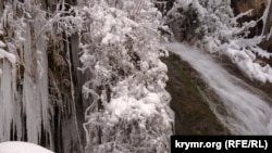 Водоспад Су-Учхан, 14 лютого 2021 року