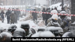 Поліція увійшла до наметового містечка під Верховною Радою, Київ, 3 березня 2018 року