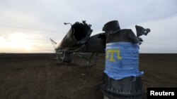 Через обрив ЛЕП у Херсонській області Крим повністю відключений від електропостачання з материкової частини України