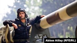 Azerbaijan -- Army-parade in Baku, 26Jun2013.