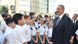 Prezident İlham Əliyev, ilk dərs günü Bakıdakı 20 saylı məktəbdə,15 sentyabr 2017