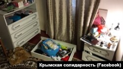 Будинок кримчанина Сейтумера Сейтумерова після обшуку