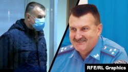 Микола Федорян, обвинувачений у державній зраді кримчанин. колаж