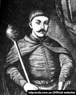 Іван Брюховецький (1623–1668) – український військовий, політичний і державний діяч. Гетьман Війська Запорозького, голова козацької держави на Лівобережній Україні (1663–1668)