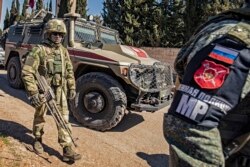 Российская военная полиция на севере Сирии