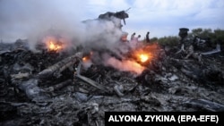 Malayziya Hava Yollarının MH-17 reysi ilə uçan təyyarənin qalıqları