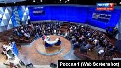 Питання про Керченський міст в ефірі «прямої лінії» з президентом Росії Володимиром Путіним