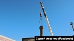 Труби для з'єднання Тайганського водосховища з системою водопостачання Сімферополя