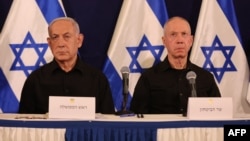 Benyamin Netanyahu və Yoav Qalant