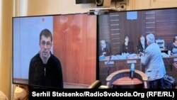 Під час слухання справи про екстрадицію Олександра Франчетті у Празі, лютий 2022 року