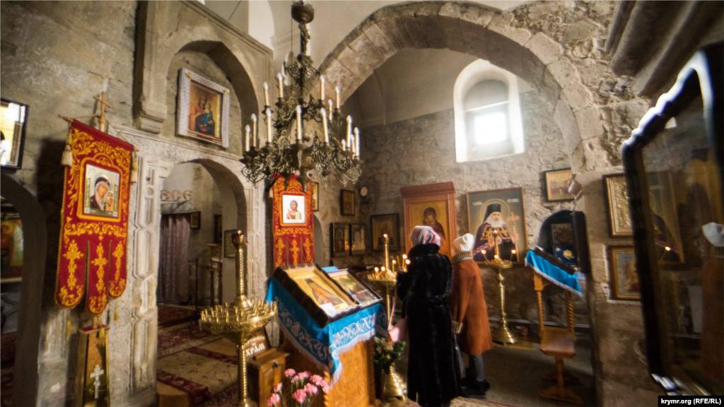 У церкві Іверської ікони Божої Матері