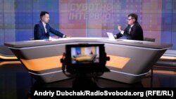 Олексій Арестович у студії Радіо Свобода