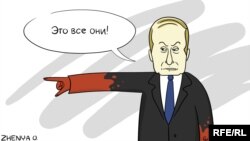 Карикатура Євгенії Олійник