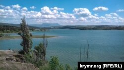 Сімферопольське водосховище, травень 2019 року