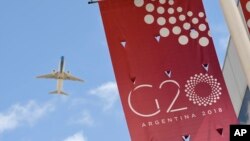 У столиці Аргентини 30 листопада і 1 грудня проходитиме саміт країн G20. На фото – вулиця Буенос-Айреса, 28 листопада 2018 року