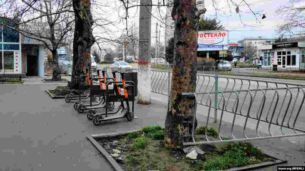 Одне з нововведень Сімферополя&nbsp;&ndash; електросамокати на прокат