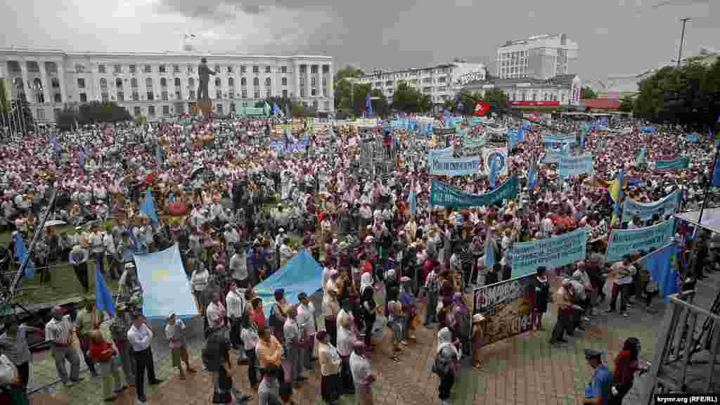 18 травня 2013 року &ndash;&nbsp;останній масовий мітинг на пам&#39;ять про жертв депортації кримських татар. Після анексії збори на півострові під забороною